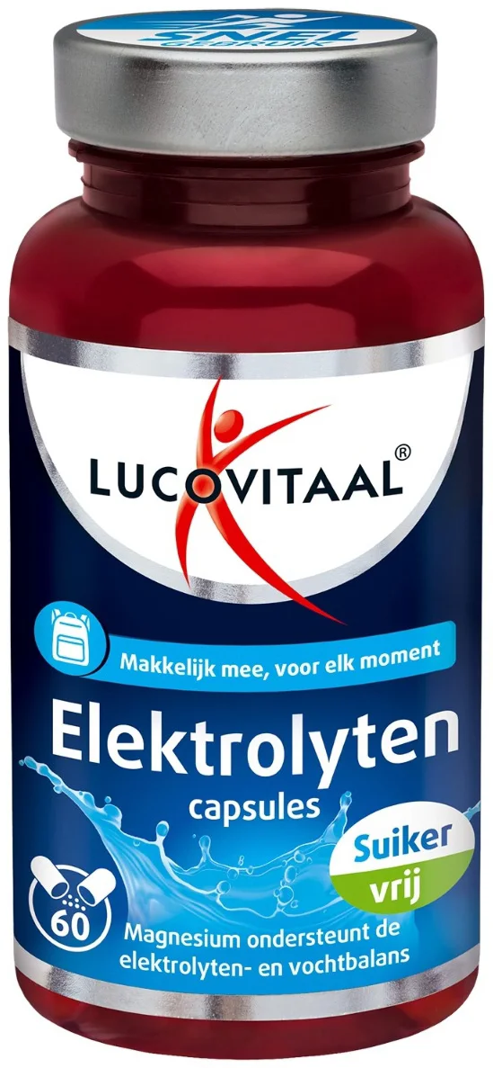 Lucovitaal Elektrolyten Suikervrij 60 capsules