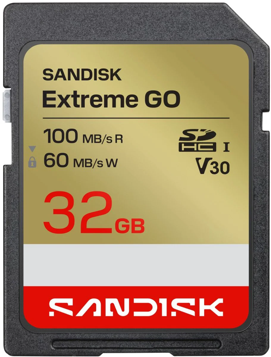 SANDISK Extreme GO SDHC 32GB 100MB/s