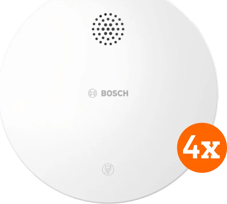 Bosch Draadloze Rookmelder 2 4-Pack
