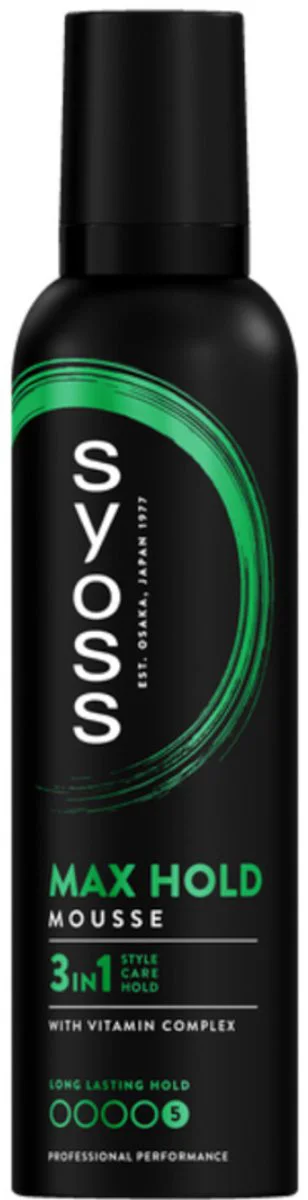 Syoss 3in1 Max Hold Mousse Hold 5 250ML