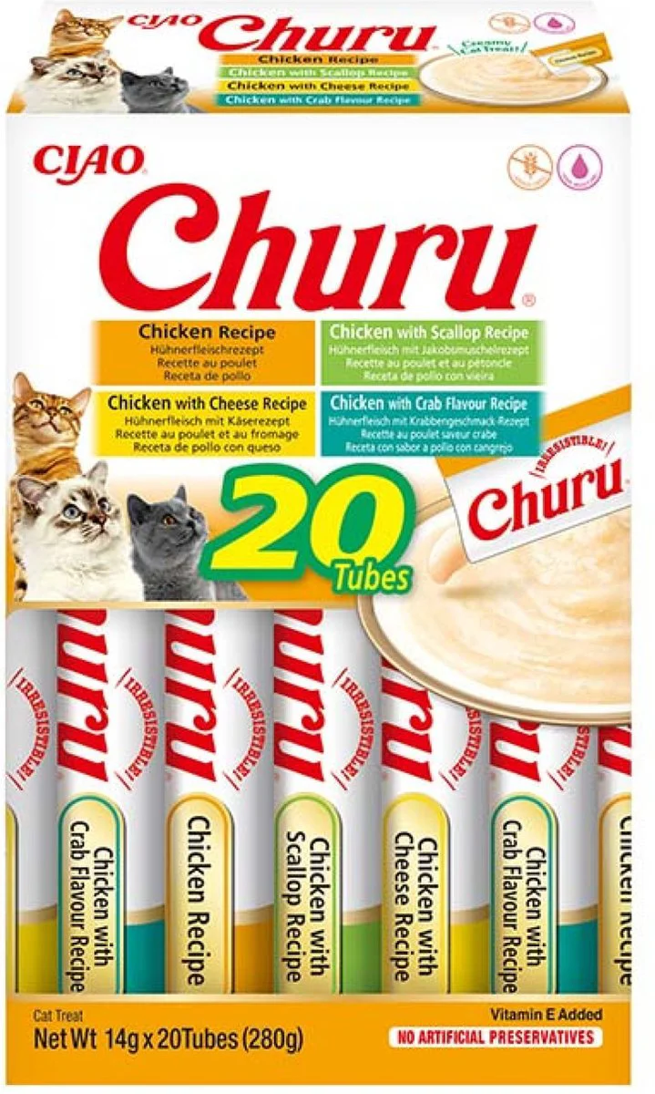 Ciao Churu Kat Kip 20 stuks 280 gr