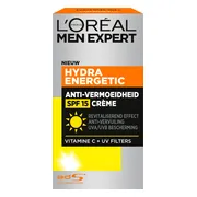 3x L'Oréal Men Expert Hydra Energetic SPF 15 Gezichtscrème 50 ml