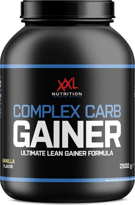 2x XXL Nutrition Complex Carb Gainer Vanille 2500 gr