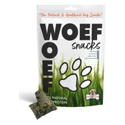 Woef Woef Hondensnack Zalmhuid M 75 gr