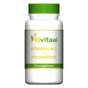 Elvitum Vitamine B12 + Foliumzuur Zuigtabletten 270TB