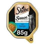 Sheba Kattenvoer Natvoer Sauce Lovers Tonijn 85 gr