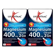2x Lucovitaal Magnesium 400mg 2Go 14 sachets