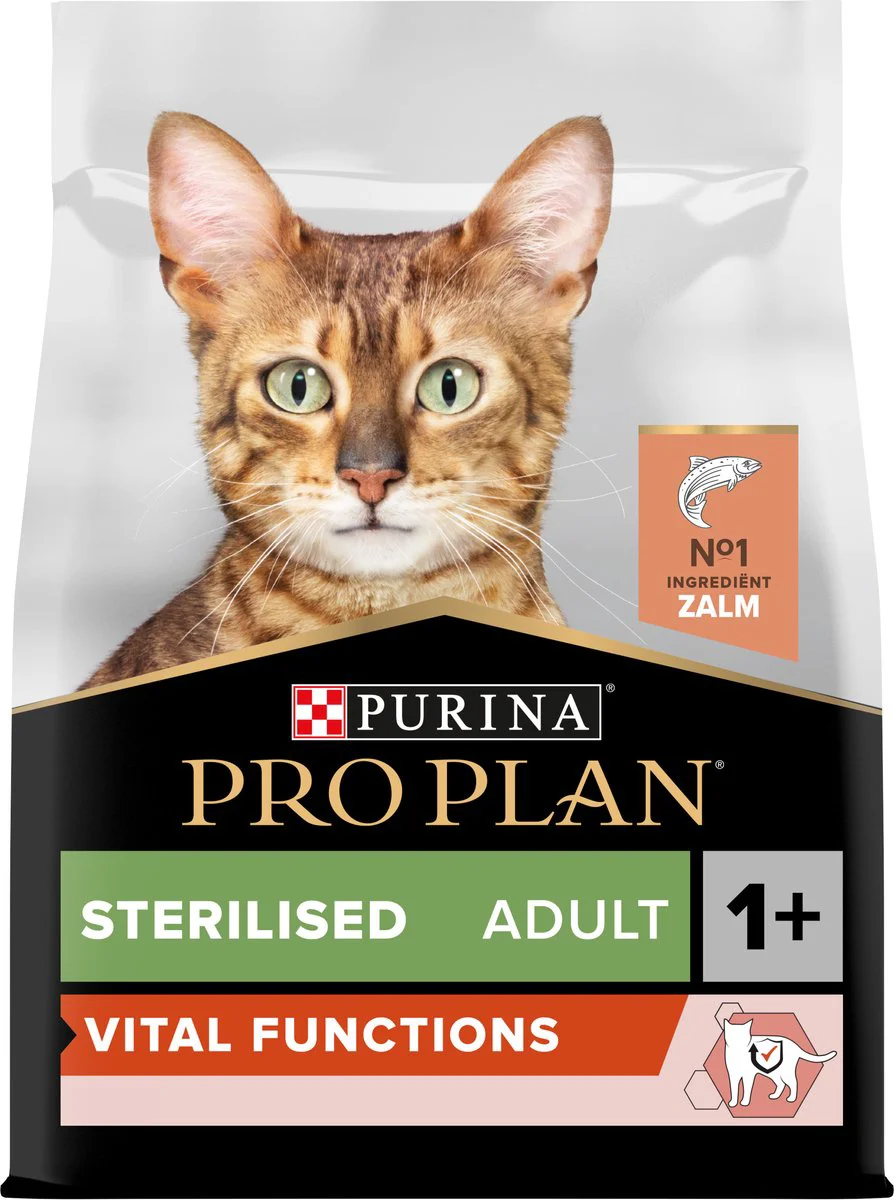 Pro Plan Kattenvoer Droog Adult Sterilised Vital Functions Zalm 1,5 kg