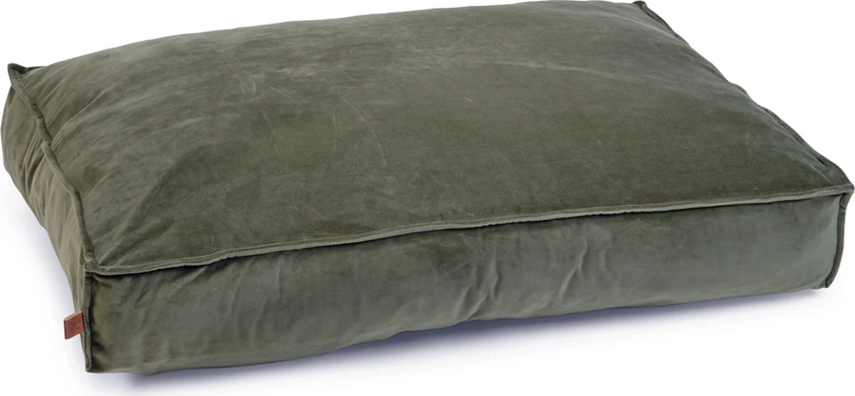Designed by Lotte Ligkussen Fluweel Nalino Groen 100 x 70 x 15 cm