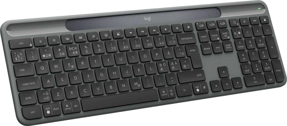 Logitech Signature Slim Solar+ Draadloos Toetsenbord QWERTY