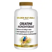 Golden Naturals Creatine Monohydraat 180 capsules