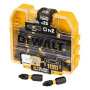 DeWALT DT70556T FLEXTORQ Schroefbits PZ2 25mm in TOUGH CASE VE=25