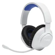 JBL Quantum 360P - Draadloze PlayStation Headset - 2.4GHz USB Dongle - JBL Quantum Surround - Lage Latency - Over-ear met Microfoon - 22 uur batterij - PS5 & PS4 - Wit/Blauw