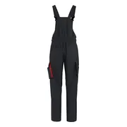 PARKSIDE Heren werkbroek met bretels (Zwart, XL)