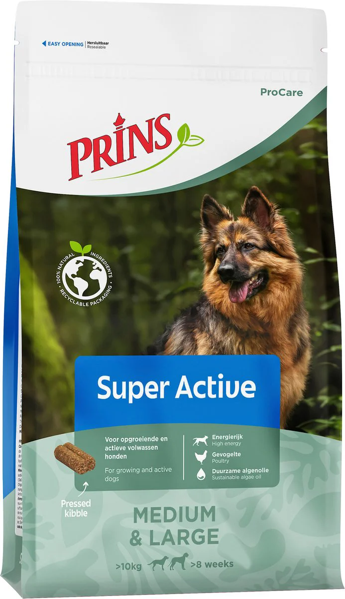 Prins ProCare Super Active Hondenvoer 3 kg