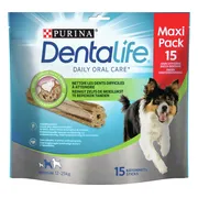 DentaLife Hondensnack Kauwstaaf Medium 12 - 25 kg 15 stuks