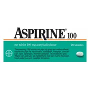 Aspirine 100mg Tabletten 20TB