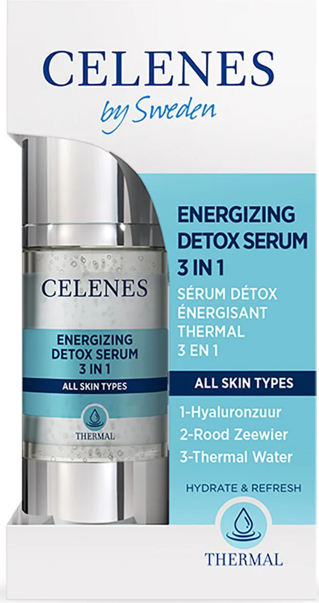 Celenes by Sweden Thermal Energie Detox Serum 3 in 1 30ML