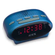 5x Alecto ICR-210 Wekkerradio Blauw