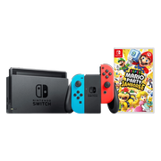 Nintendo Switch Rood/Blauw + Mario Party Jamboree