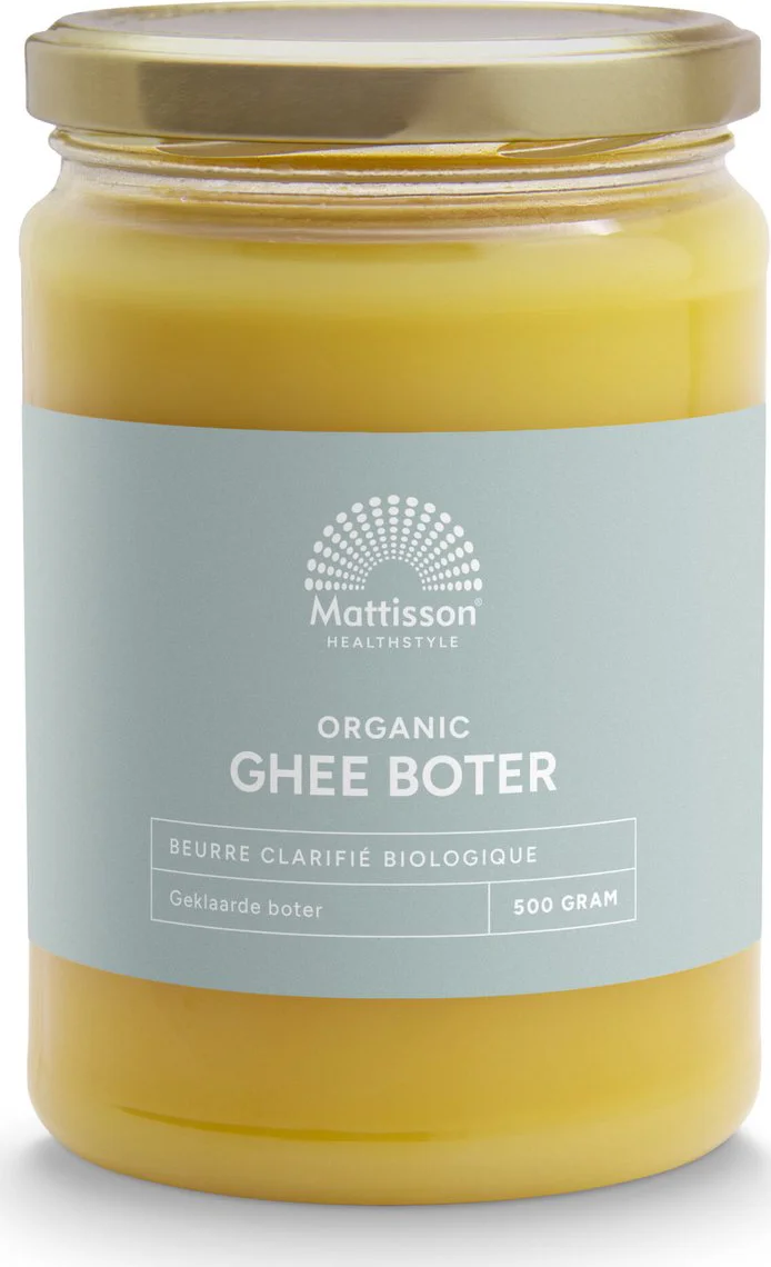 Mattisson HealthStyle Ghee Geklaarde Boter 500GR