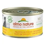 24x Almo Nature HFC Natural Hondenvoer Nat Kipfilet 95 gr