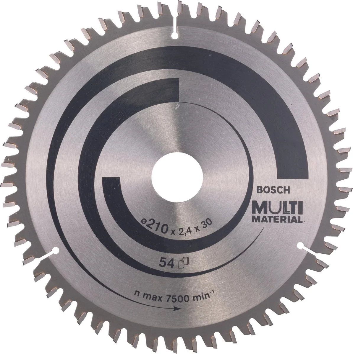 Bosch Professional Cirkelzaagblad PRO Multi Material | Ø 210 x 2,4 x 30mm 54T - 2608640511