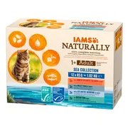 IAMS Naturally Multipack Adult Sea Collection 12 x 85 gr