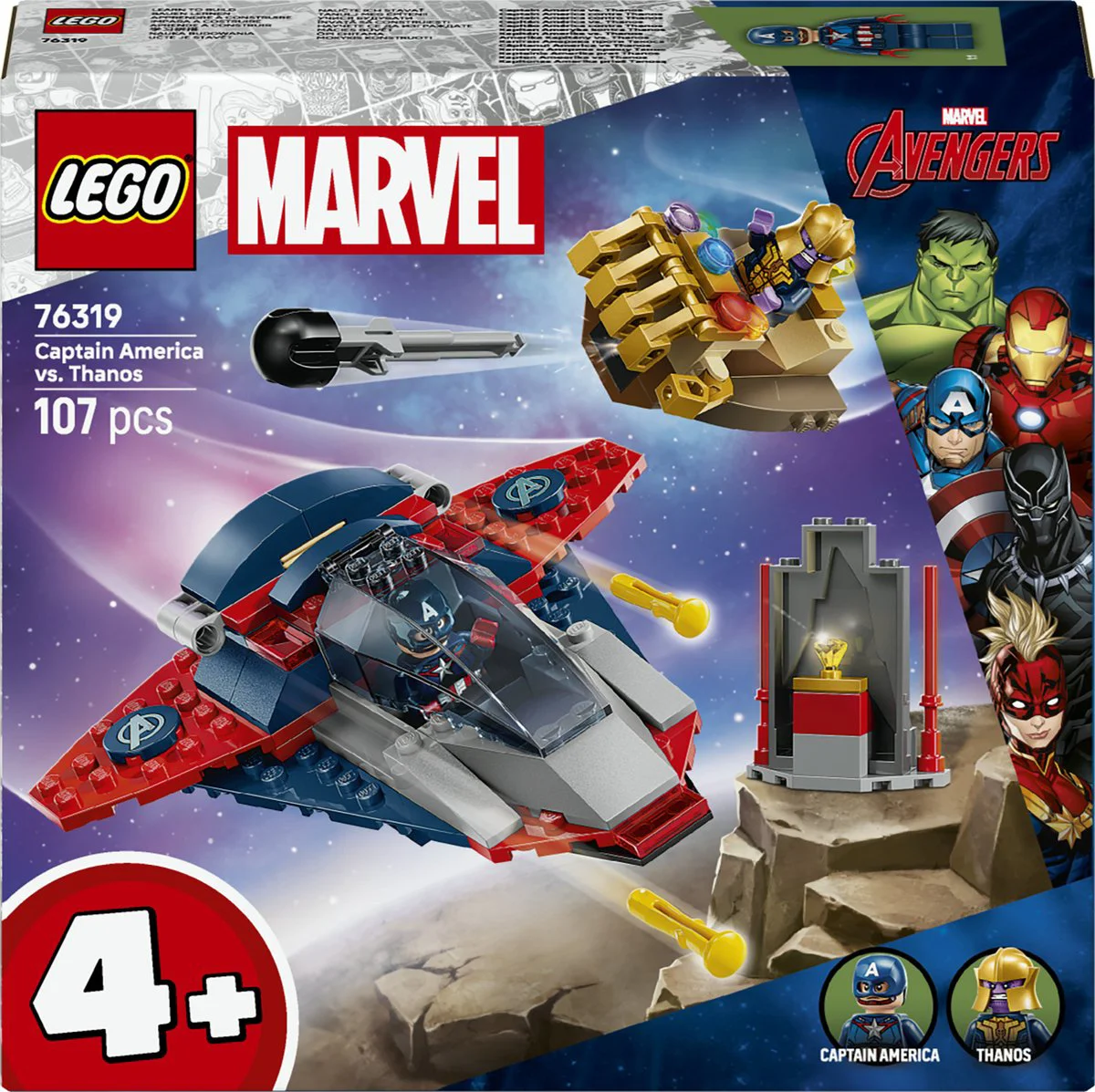 LEGO Marvel Captain America vs. Thanos 76319
