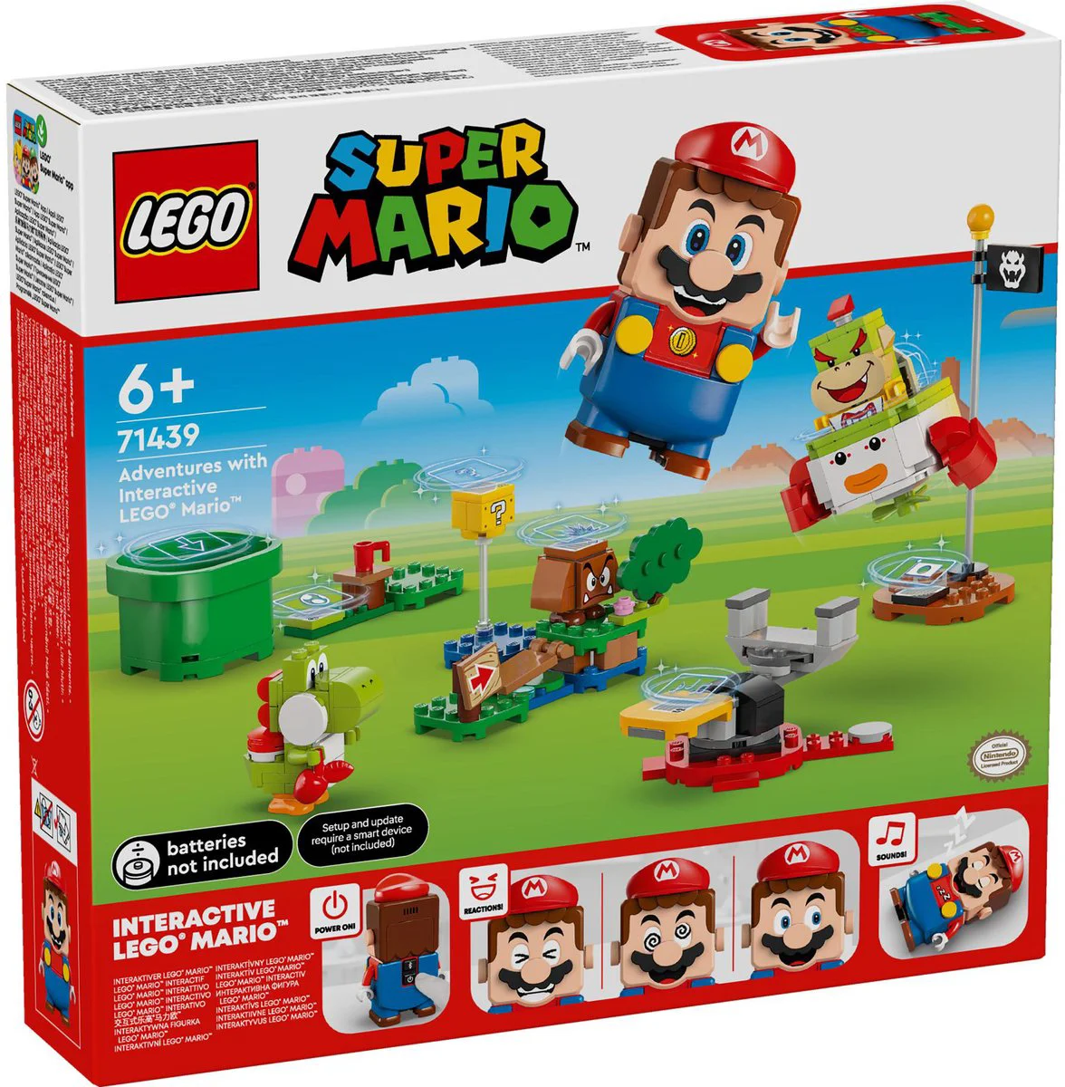LEGO Super Mario avonturen met interactieve Mario 71439