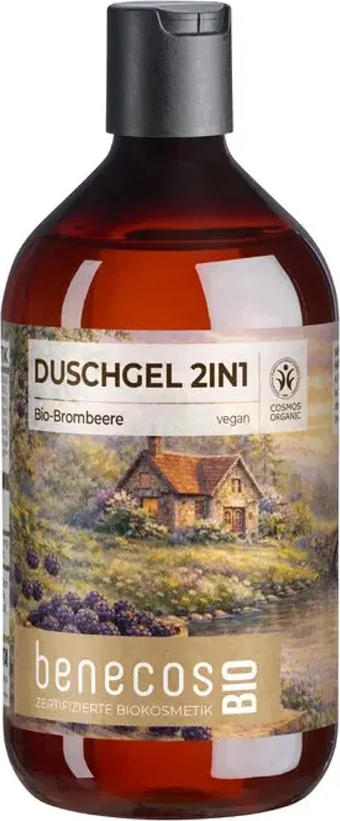Benecos Bio 2-in-1 Douchegel Blackberry 500ML