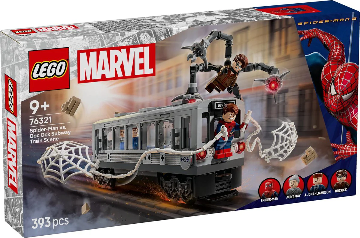 LEGO Marvel Spider-Man vs. Doc Ock metroscène 76321