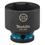 Makita E-16237 Impact Black Krachtdop 1/2" kort | 32 mm