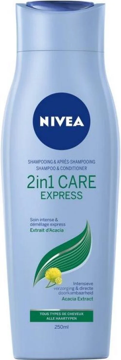 Nivea 2in1 Care Express Shampoo & Conditioner 250ML