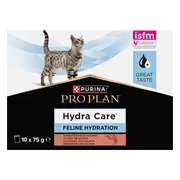 6x Pro Plan Kattenvoer Nat Hydra Care Zalm 10 x 75 gr