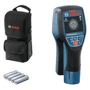 Bosch Professional D-TECT 120 Accu muurscanner 120mm 12V Basic Body met batterijen in beschermtas - 0601081303