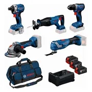 Bosch Professional PRO Accu combiset 5-delig 18V 3x 5.0Ah- 0615A500HD