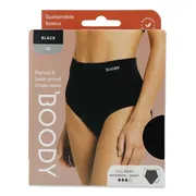 Boody Menstruatieondergoed Tailleslip Zwart Normaal/Hevig Maat XL