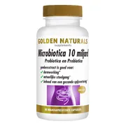 Golden Naturals Microbiotica 10 Miljard 30 vegacapsules