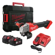 Milwaukee M18 FSAG125XB-502X Accu Haakse slijper 125mm 18V 5.0Ah - 4933478430