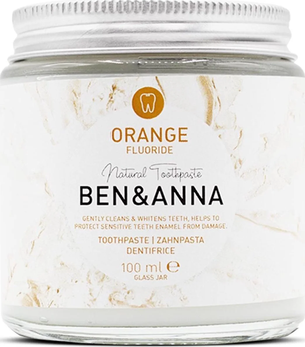 Ben & Anna Tandpasta Orange Fluoride 100GR