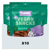10x Braaaf Hondensnack Sticks Bieten 6 cm 80 gr