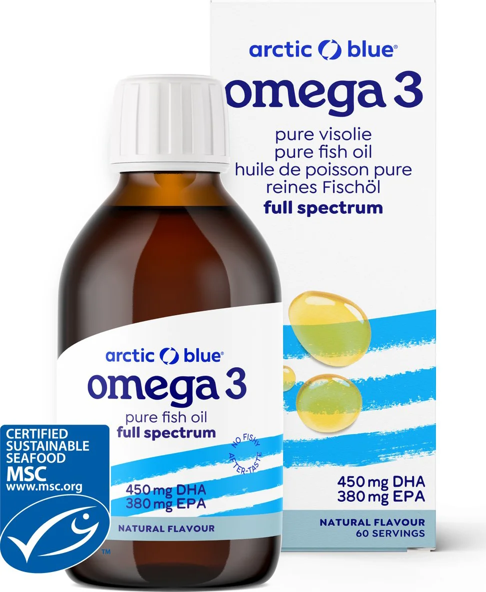 Arctic Blue Omega-3 Visolie Naturel 300ML