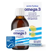 Arctic Blue Omega-3 Visolie Naturel 300ML