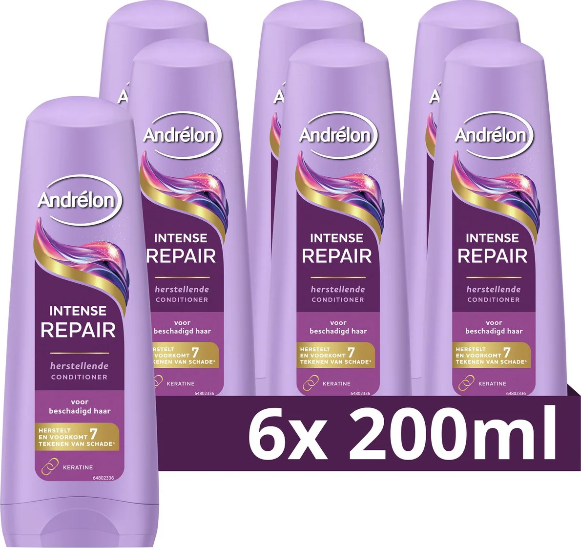 6x Andrélon Conditioner Intense Repair 200 ml