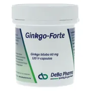 DeBa Pharma Ginkgo-Forte Capsules 120VCP