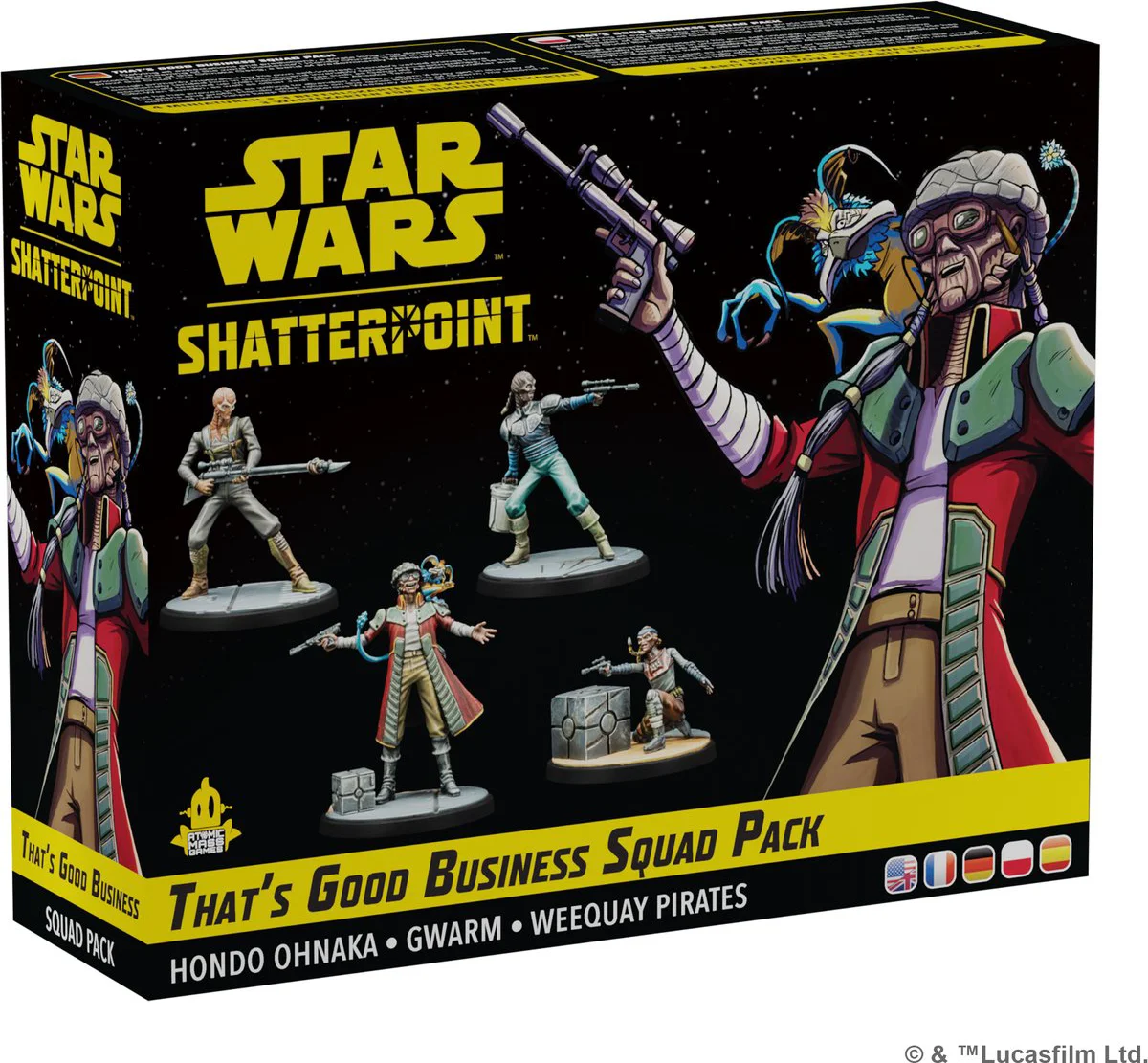 Star Wars Shatterpoint That's Good Business Squad Pack