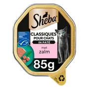 Sheba Adult Kattenvoer Classic Paté Natvoer Zalm Kuipjes 85 gr