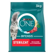 Purina ONE Kattenvoer Droog Sterilcat Rund - Tarwe 3 kg