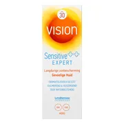 2x Vision Zonnebrand Crème Sensitive Expert SPF30 185 ml